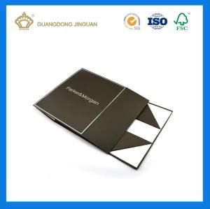 Flat Packed Foldable Rigid Paper Packaging Box (with strong magnetic closure)