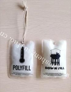 Custom Square PVC Air Tag Without Inner Spone for Hanger (YJ-K006)