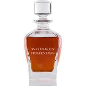 Bottle Liquor Polygonal Diamond-Shaped Wine Glass Bottle for Liquor Whisky with Custom Logo