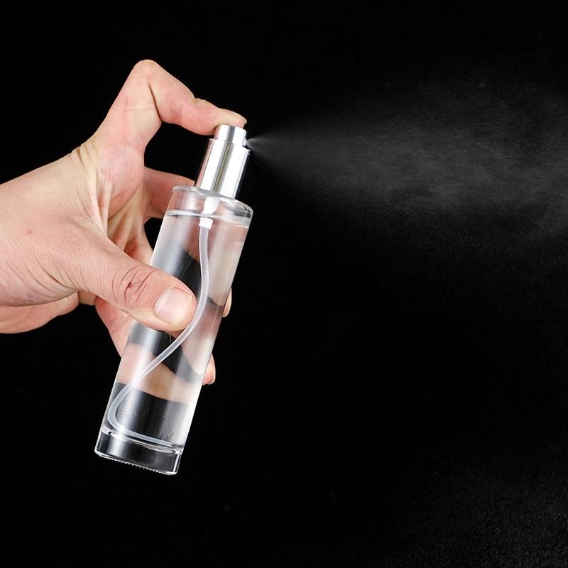 30ml 50ml 100ml Clear Thin Glass Perfume Bottle Spray Atomizer Empty Sample Vials Refillable Mini Sprayer Flacon