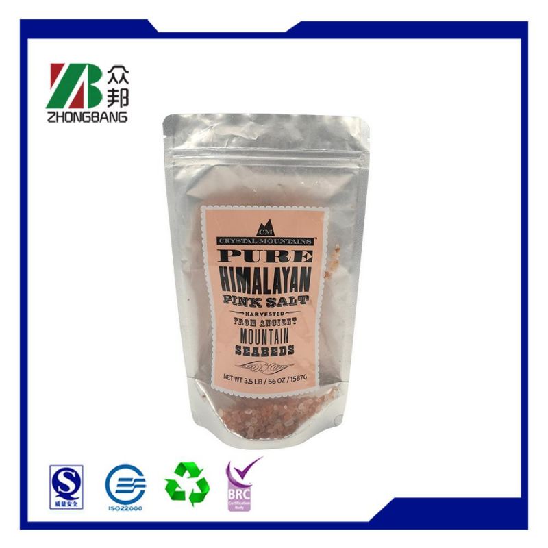 Custom Printed Laminated Salt Packaging Sachet