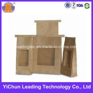 Flat Bottom Stand-up Gusset Plastic Coffee Bean Paper Packaging Bag