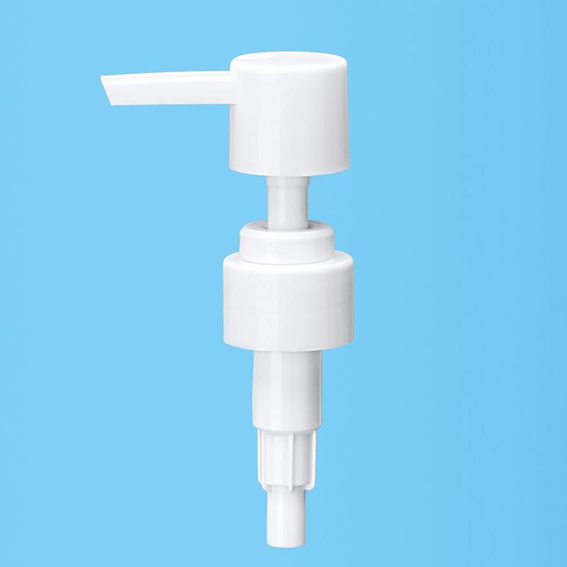 24/410 24/415 24mm White Long Nozzle Lotion Pump (BP028-1)