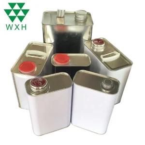 4L Metal Tin Can for Adhesives with Screw Top