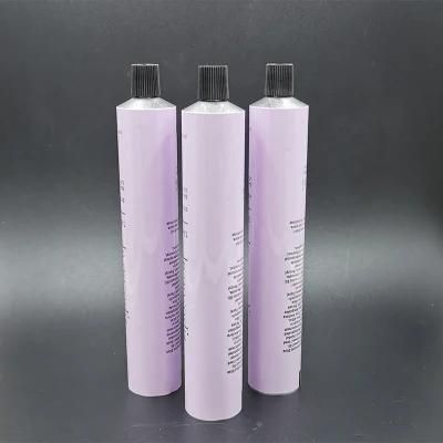 Aluminum Felxible Soft Collapsible Tube Plastic Flip Cap Cosmetic Offset Printing Packaging Inner Lacquer