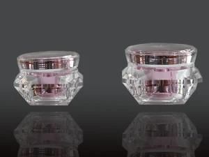 Jy207 15g Diamond Cosmetic Jar with Any Color