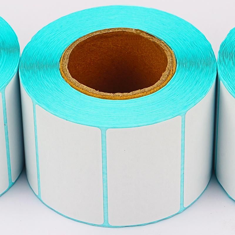 Waterproof Direct Thermal Adhesive Label Paper 58X40X500 with Adhesive Labels