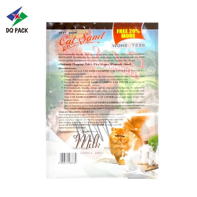 Wholesale China Packaging Products Three Side Seal Bag Pet Food Pouch Packaging Bags