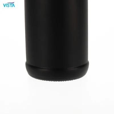 750ml Vodka Glass Bottle with Matte Black Spray with Guala Cap