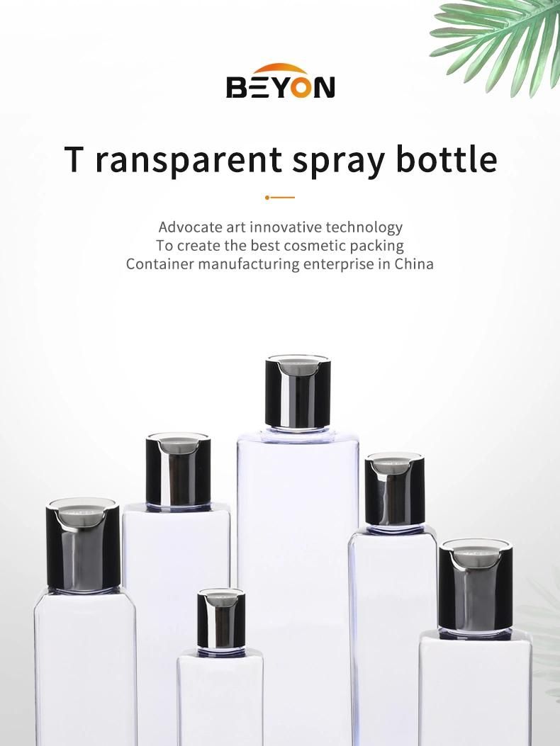 50ml Pet Bottle PCR Bottle Empty Spray Bottle for Sanitizer