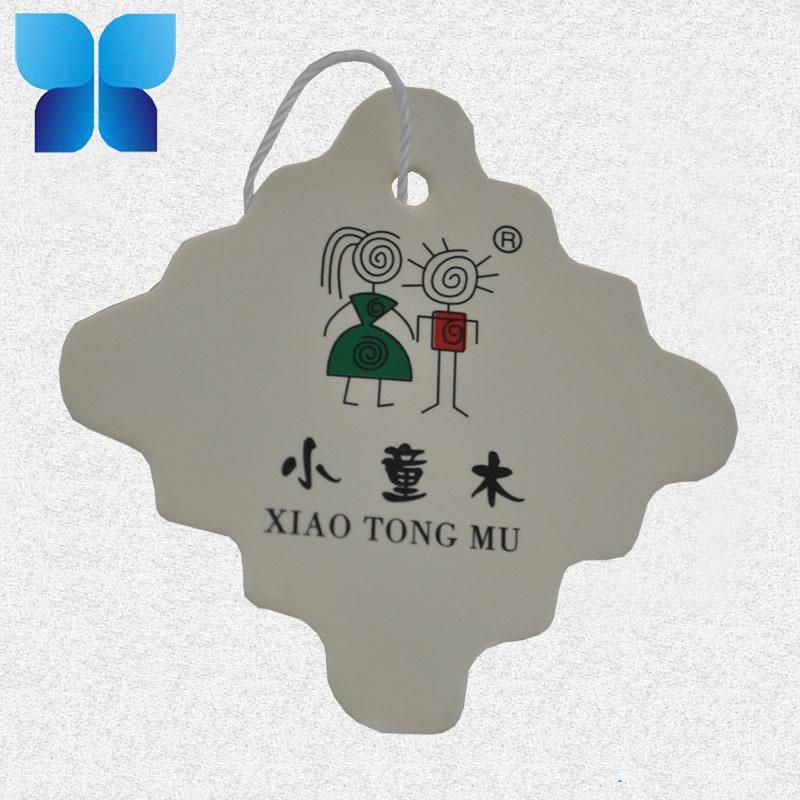 Wholesale Swing Tag Paper Lamitated Labels Tag for Kids ′garment /Bags