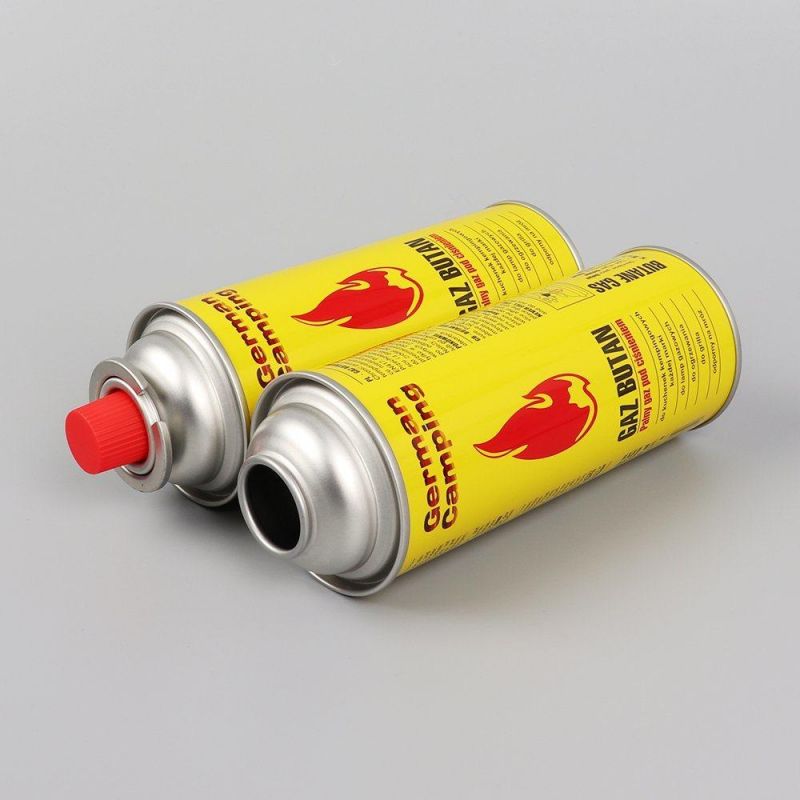 High Quality Butane Gas Can with Valve