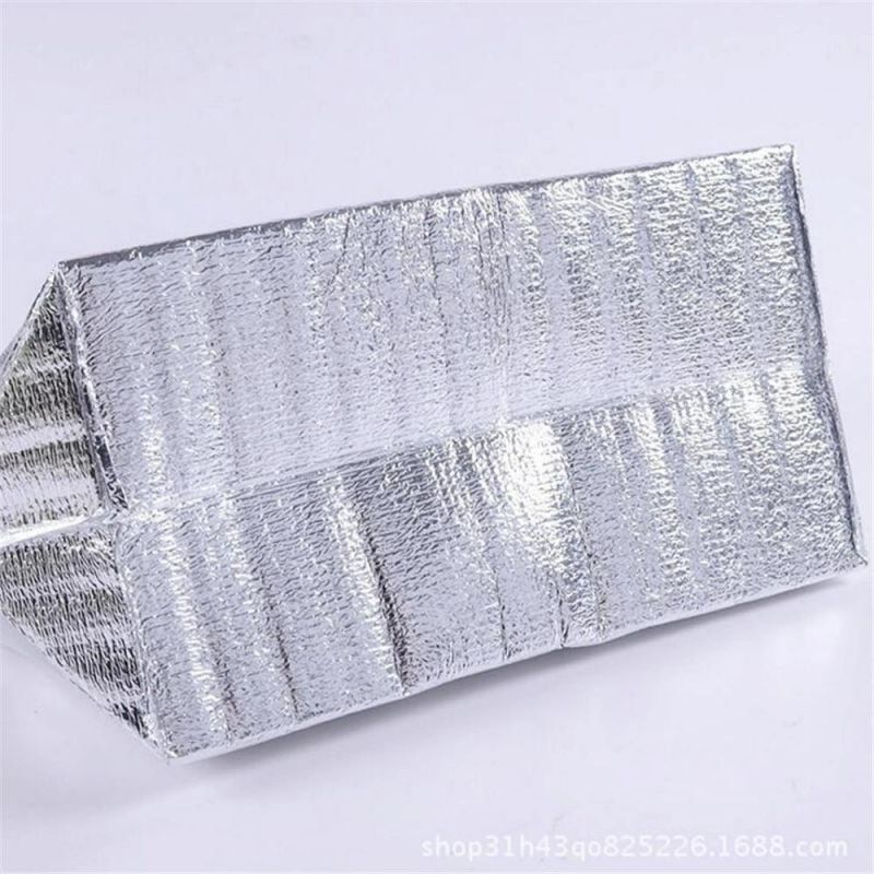 Aluminum Foil EPE Disposable Takeaway Pizza Fruit Fresh Insulation Bag