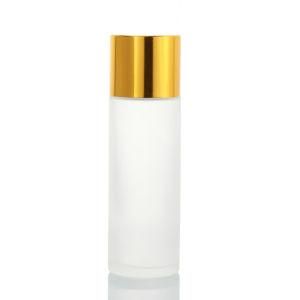 Cosmetic Packaging 120ml Empty Facial Skin Care Bottle with Gold Cap for Toner