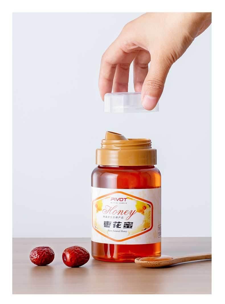 500g 1000g 360ml 720ml Plastic Pet Honey Syrup Beverage Jam Bottle