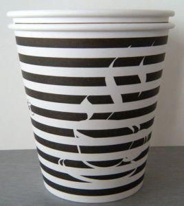 Disposable Paper Hot Cup with Customed Coffee Design