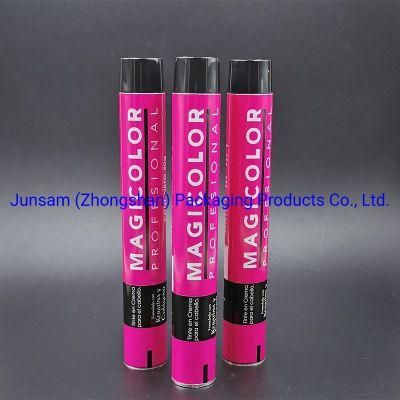 China Factory Flexible Aluminium Cosmetic Ointment Tube Skincare Cream Empty Packaging Inner Lacquer