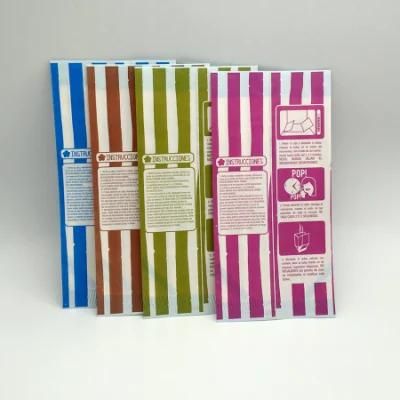 Universal Microwave Popcorn Paper Bag Stock Popcorn Paper Bag