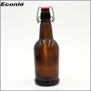 Swing Top Amber Glass Bottle 500ml