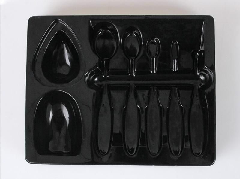 Custom Plastic Material Cutlery Blister Packing Plastic Tray