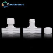 5.5mm New Product PE Plastic cosmetic Suction and Lids with Cap for Skin Care