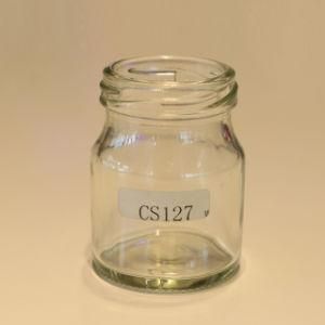 Storage Food Fresh Milk 76ml Mini Glass Jars with Lids