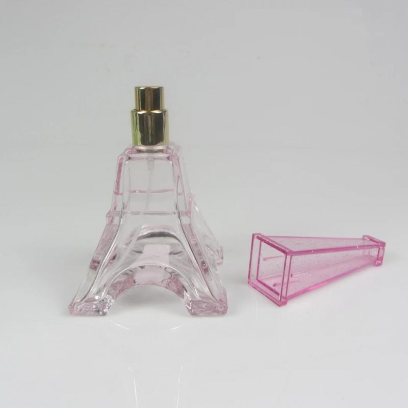 50ml Rectangle Transparent Empty Perfume Glass Bottle