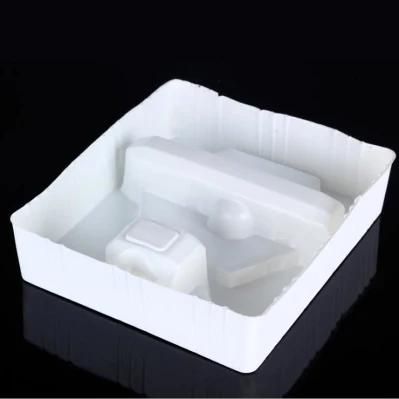 Custom Shape Plastic Blister Insert Tray Cosmetic White Blister Packaging Tray