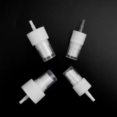 Hot Sale White Water Sprayer Air Pressure Water Sprayer Mist Spray with Clear Cap for Cosmetic Fine Mist Sprayer 24/410 Metal Spring