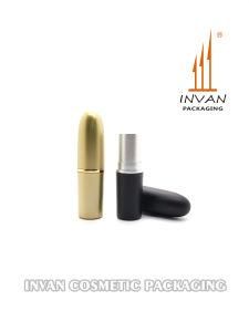 Bullet Shape Cosmetic Packaging Iipstick Case with Soft Runner Coating or Metalizing Surface Treatment