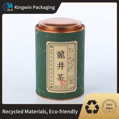 Custom Paper Tube Loos Tea Packaging Containers Luxury Tea Packaging