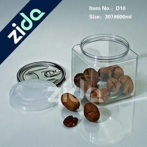 1000ml 32oz Clear Pet Plastic Jar for Food