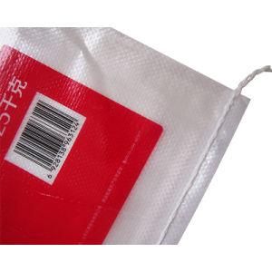 Printing Logo Transparent PP Woven Plastic Pouch
