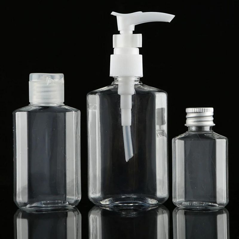 30ml Plastic Pet Empty Hexagonal Cosmetic Bottle