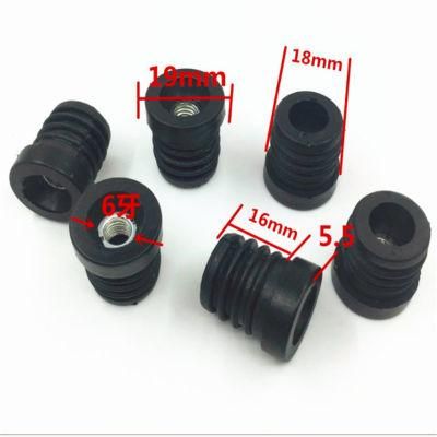 Plastic Inner Plug with Metal Thread Plastic Metal Tube