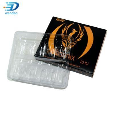 Pharmaceuticals Human Plastic Tray 2ml Vial H G H Packaging Vials Tray