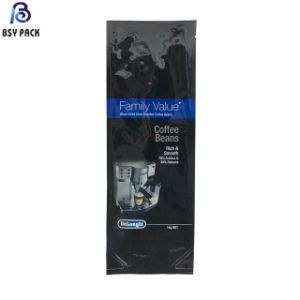 Biodegradable Gravure Printing Light Film Side Gusset Pouch Tear Notch Aluminum Foil Coffee Plastic Packing Bag with Valve