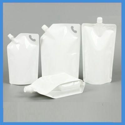 Stand up Clear Spout Bag for Gas Butter Oil Packaging
