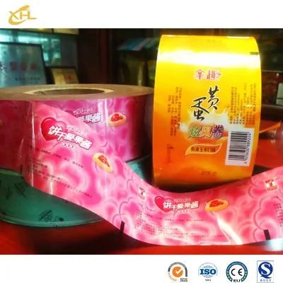 Xiaohuli Package China Food Packaging Designers Manufacturing Plastic Zip Lock Bag Moisture Proof Wrapping Roll for Candy Food Packaging