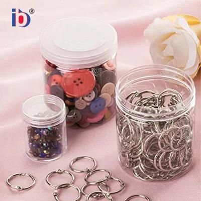 Leak Proof Lids Clear Wide Mouth Spice Containers Ib-E21 Packaging Container Plastic Jar