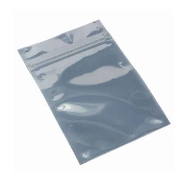 Waterproof Translucent Plastic Sealing ESD Bag Anti Static Packaging Zipper Bag