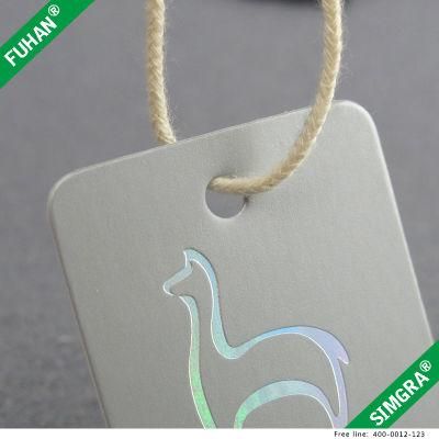 Die Cut Round Corner Clothing Hang Tags