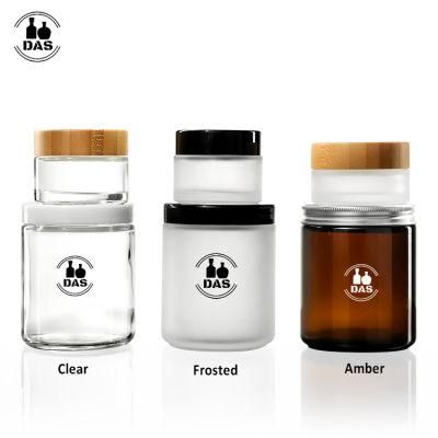 5g 10g 15g 20g 30g 50g 100g Cream Glass Jar for Glass Cosmetic Jar with Lid