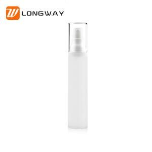 50ml Plastic Airless Pump Screw Bottle for Skin Care Cream Clear Frosted Body