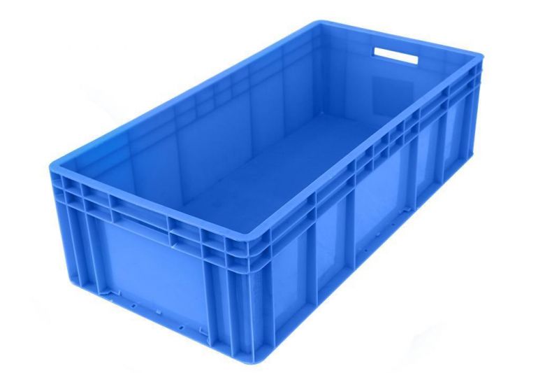 EU4822 100% Virgin PP Plastic Box, Turnover Box, Plastic EU Standard Turnover Box, Storage Plastic Box