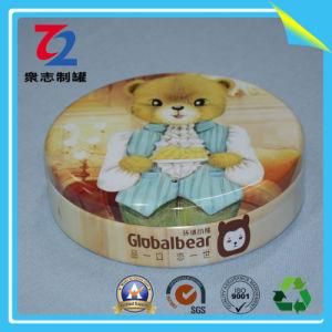 Custom Round Tin Can, Tin Box, Food Tin, Metal Tin Can for Candy, Chocolate, Cookie, Biscuit and Snack