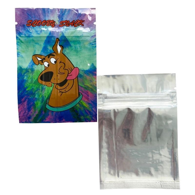 Childproof Cartoon Runtz Smell Proof Waterproof Biodegradable Recycling Customized Printed Irregular Mylar Bag of Any Shape