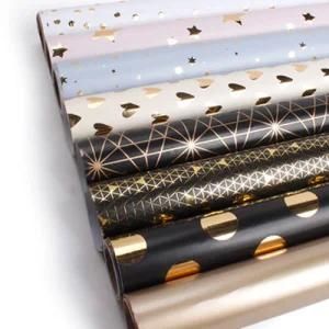 Unique Design Waterproof Flower Gift Wrapping Paper
