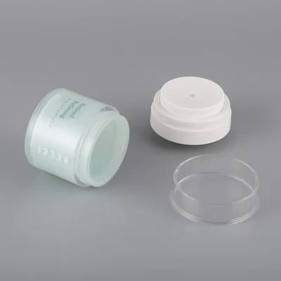 15ml 30ml 50ml Luxury Plastic Airless Pump Jar Acrylic Cosmetic Jar for Cream Airless Pump Cream Jar 50ml