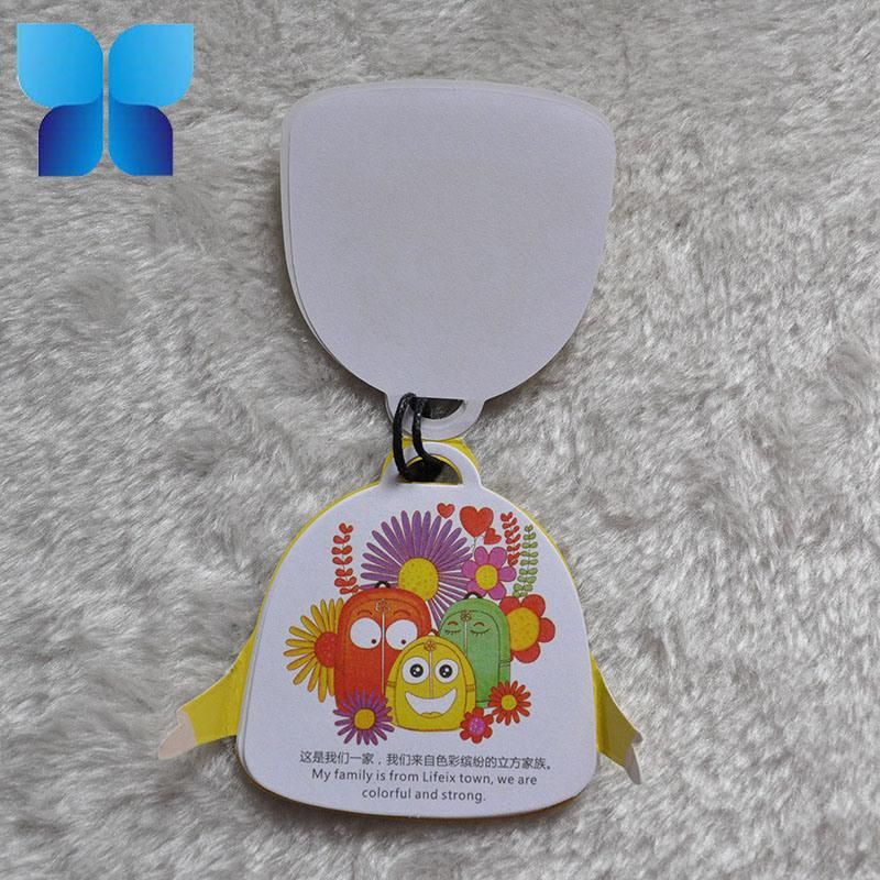 Wax String Folding Swing Tag for Children′s Schoolbag
